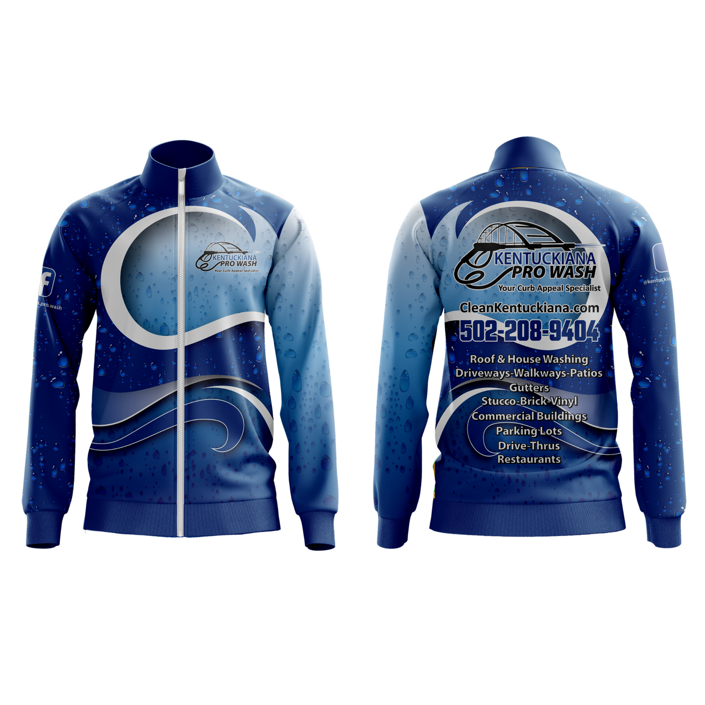 Custom Sublimated Jacket Custom Sublimated Full-Zip Jacket – alleghenyapparel