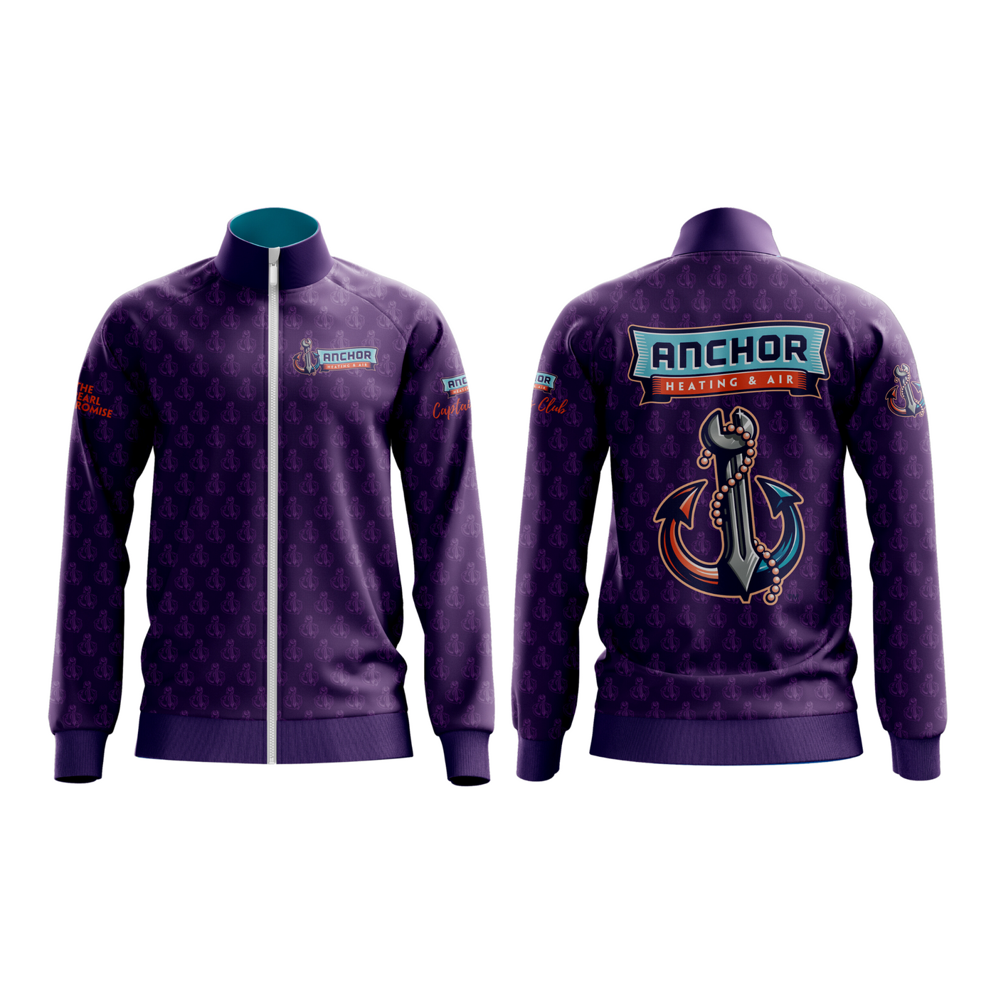 Custom Sublimated Full-Zip Jacket