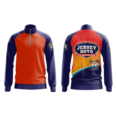 Custom Sublimated 1/4 Zip Jacket