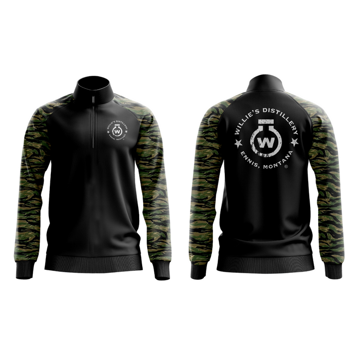Custom Sublimated 1/4 Zip Jacket