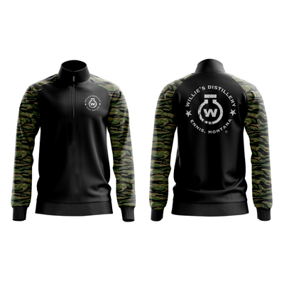 Custom Sublimated 1/4 Zip Jacket
