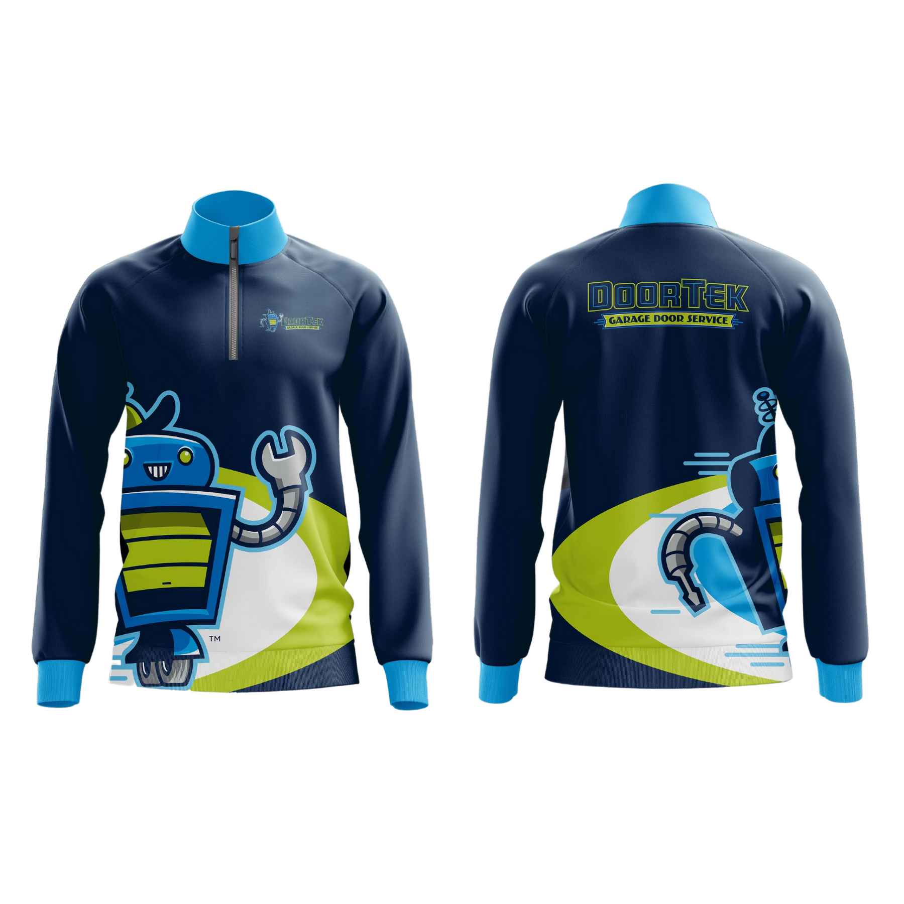 Custom Sublimated Jacket Custom Sublimated 1/4 Zip Jacket – alleghenyapparel