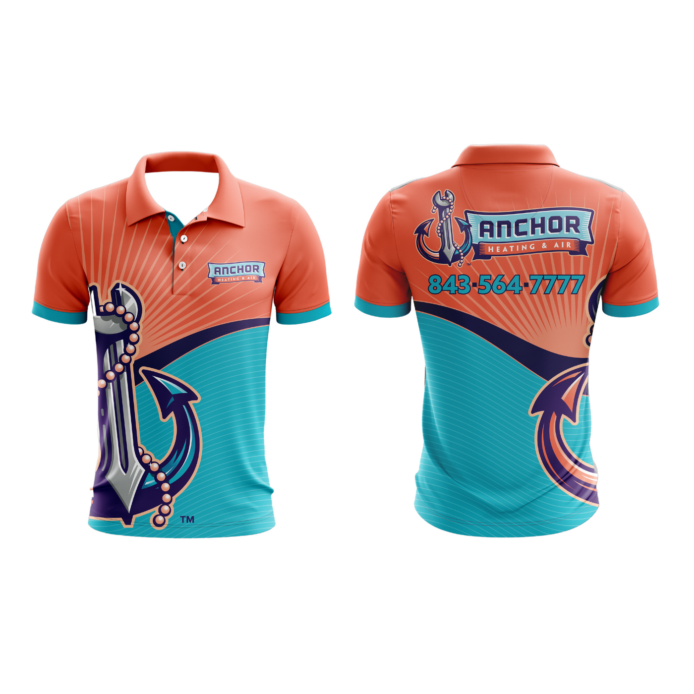 Dye sublimation polo shirts sales