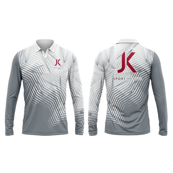 Custom Sublimation Long-Sleeve Polo