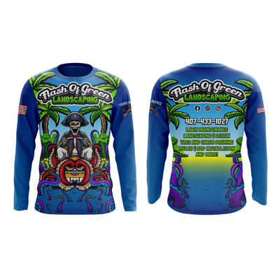 Custom Sublimation Long-sleeve T-Shirts
