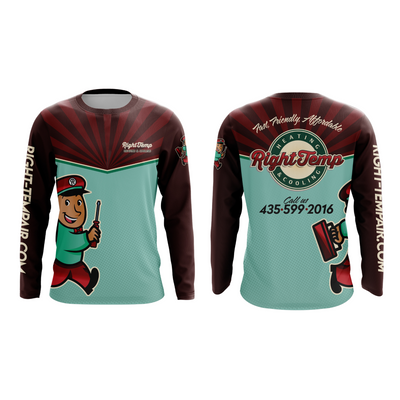 Custom Sublimation Long-sleeve T-Shirts