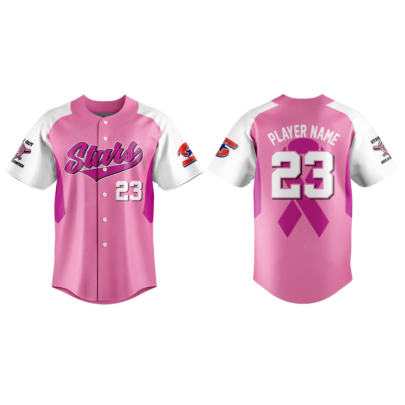 Full button baseball jersey wholesale shop