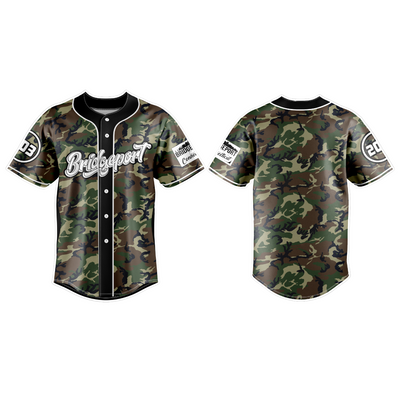 Full Button Baseball Jersey