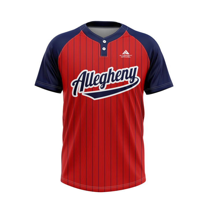 Two-Button Baseball or Softball Jersey